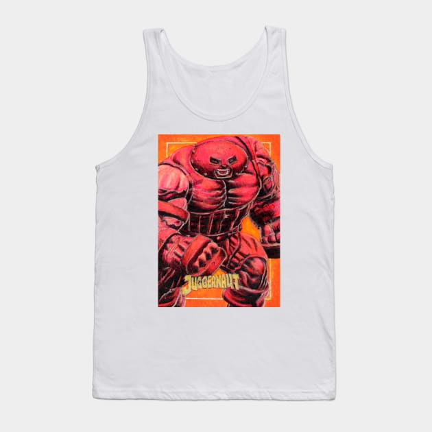 Juggernaut Tank Top by Mark Bartle Art